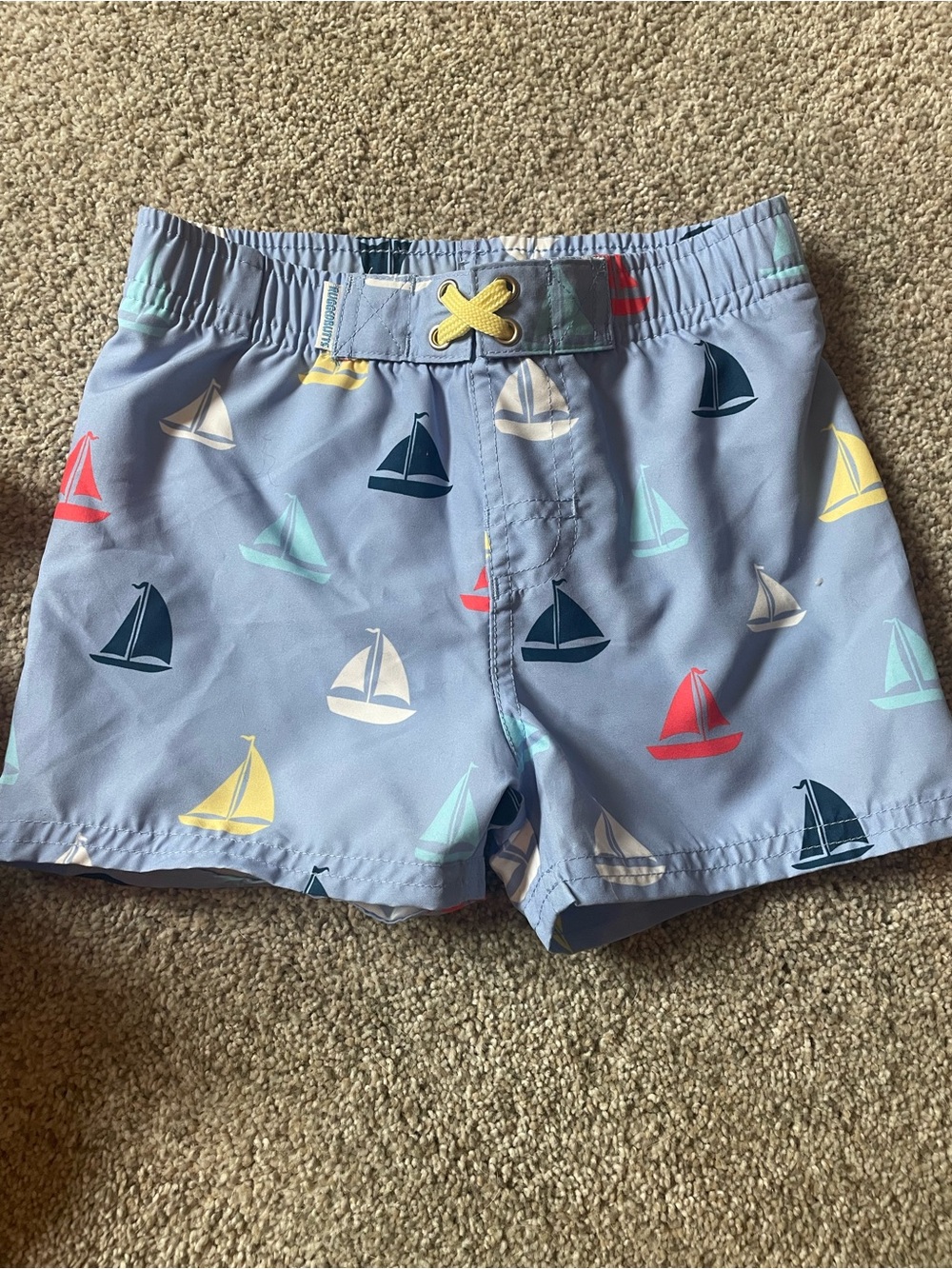 Ruggedbutts Sailboat Swim Trunks for Kids
